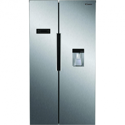 Frigorífico Candy Americano Side by Side No Frost Inverter con Dispensador de Agua